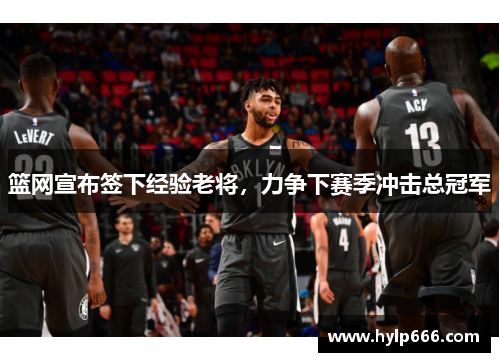 篮网宣布签下经验老将，力争下赛季冲击总冠军